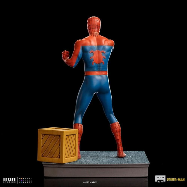 Spider-Man de los 60 - Spider-Man Animated Series - Art Scale 1/10 - Iron Studios (¡También en cuotas! 👇)