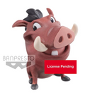 Pumbaa - Disney - Fluffy Puffy - El Rey León - 7cm MIX FIG 🐗🧡