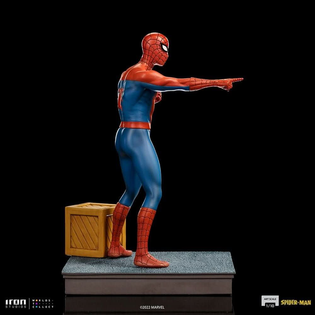 Spider-Man de los 60 - Spider-Man Animated Series - Art Scale 1/10 - Iron Studios (¡También en cuotas! 👇)