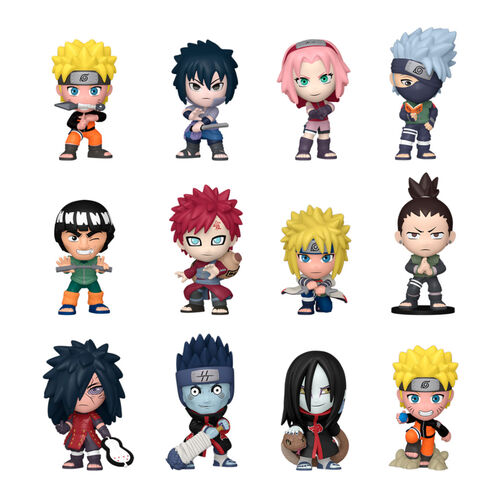 Personajes de Naruto Shippuden - Mini Figura Surtido Misterio (Sorpresa Individual) 🍥💥