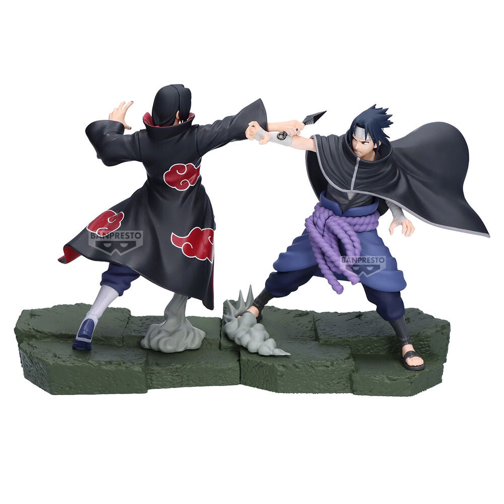 Sasuke Uchiha Combination Battle - NARUTO SHIPPUDEN - 15cm | Banpresto