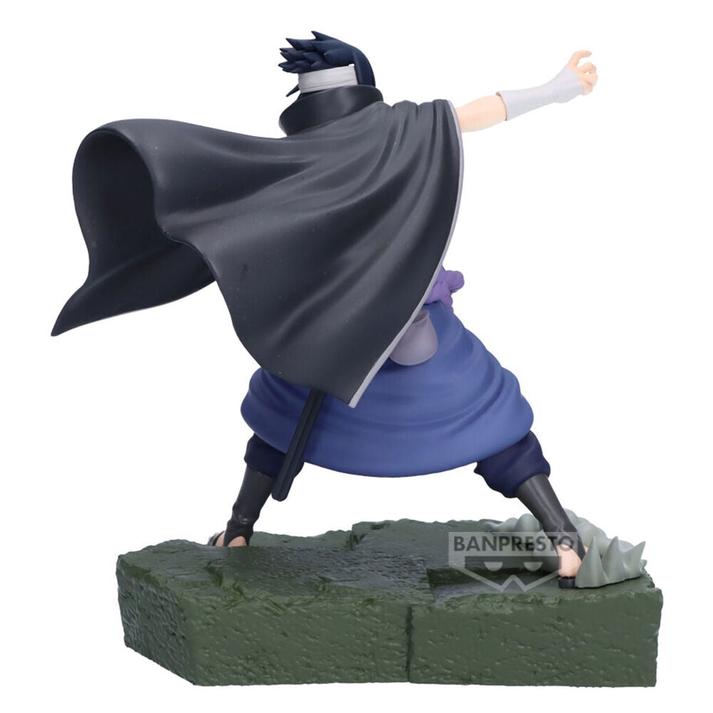 Sasuke Uchiha Combination Battle - NARUTO SHIPPUDEN - 15cm | Banpresto