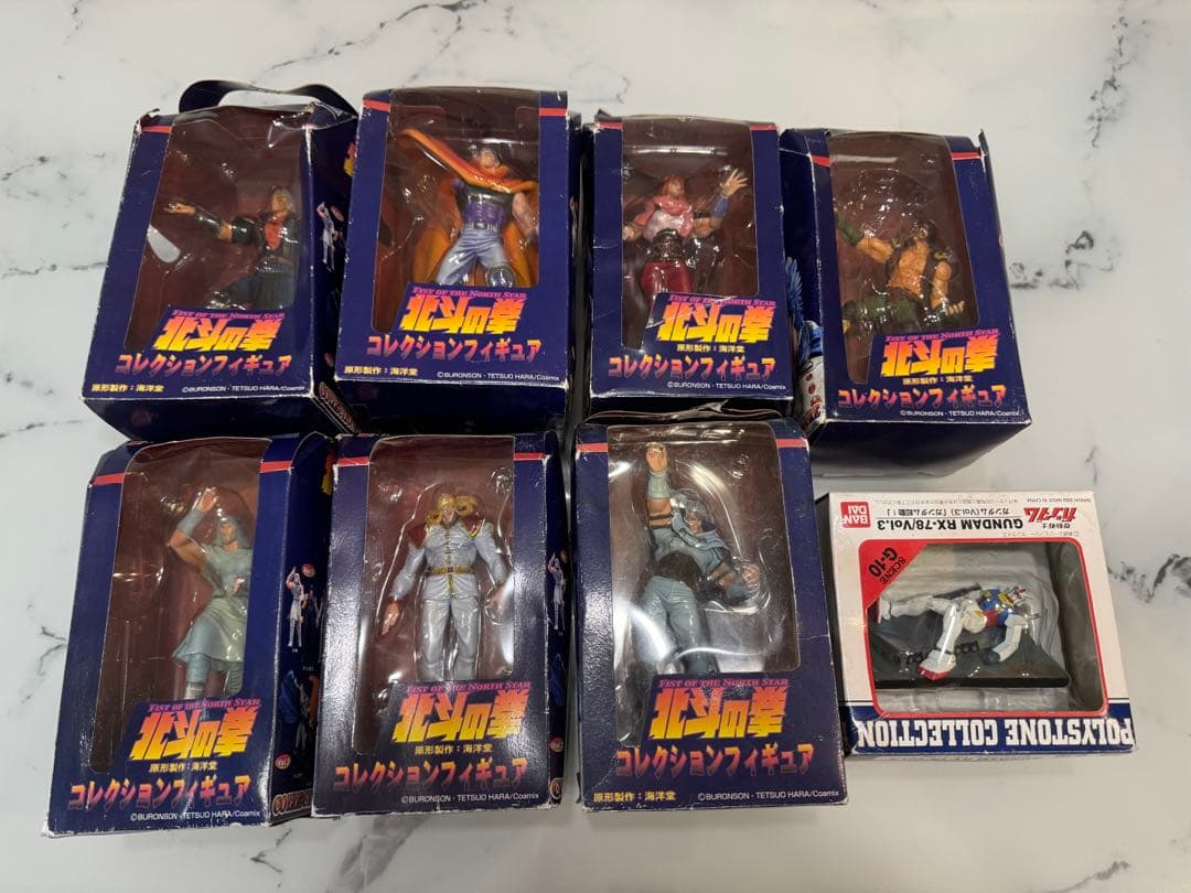 Mega Bundle 7 Figure (Vol. 1-2-3) - FIST OF THE NORTH STAR (Hokuto No Ken) - 13cm | Sega