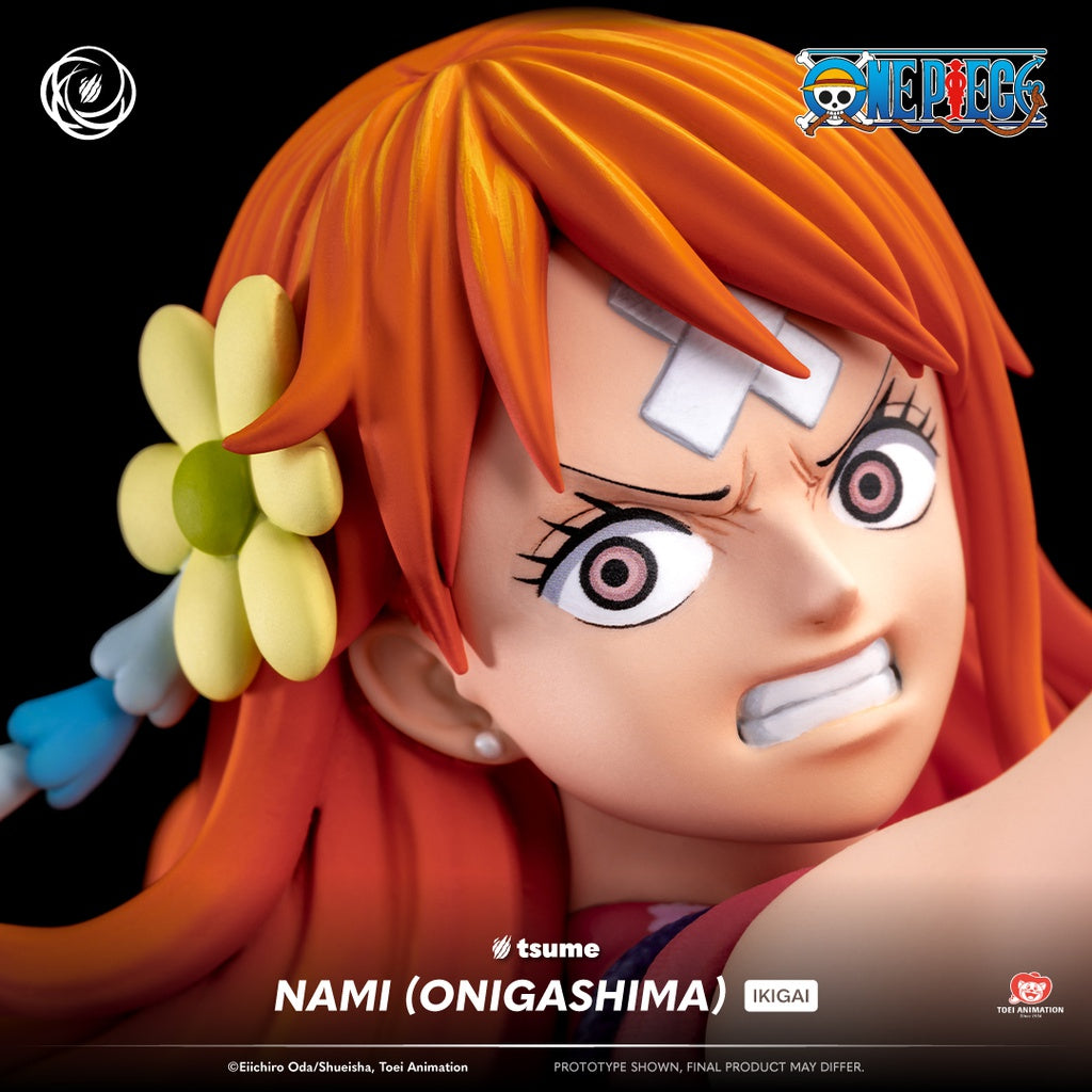 (Pre-order estimated delivery: Q2-Q3 2026!) Nami (Onigashima) - One Piece - Ikigai Tsume Art 1/6 Scale Statue (47cm)⚡️🍊(Installment payments available! 👇)