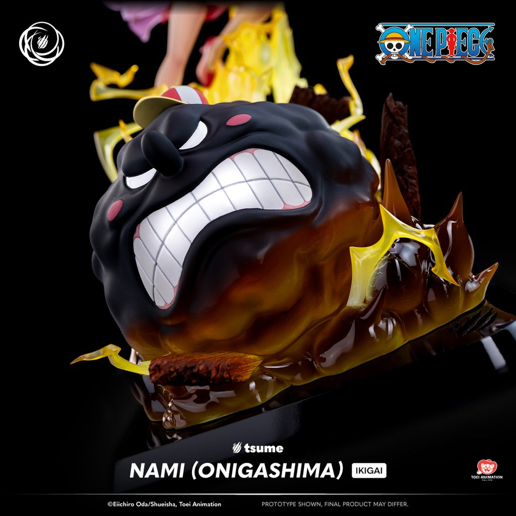 (Pre-order estimated delivery: Q2-Q3 2026!) Nami (Onigashima) - One Piece - Ikigai Tsume Art 1/6 Scale Statue (47cm)⚡️🍊(Installment payments available! 👇)