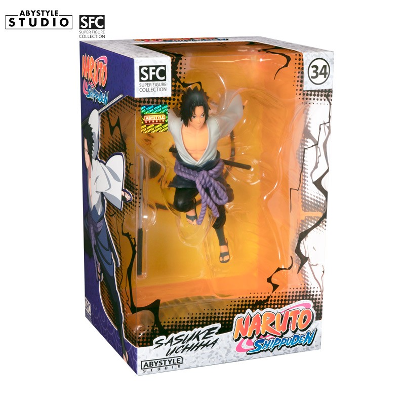 Sasuke Uchiha -ABYstyle- Naruto Shippuden - Figura de 18cm 🗡️👁️