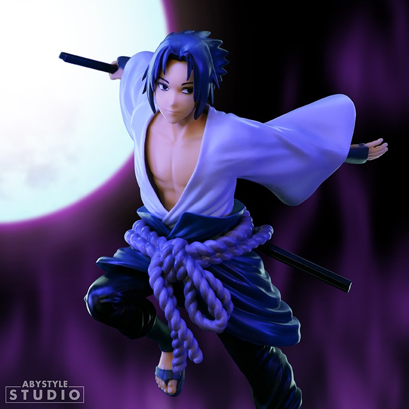 Sasuke Uchiha -ABYstyle- Naruto Shippuden - Figura de 18cm 🗡️👁️