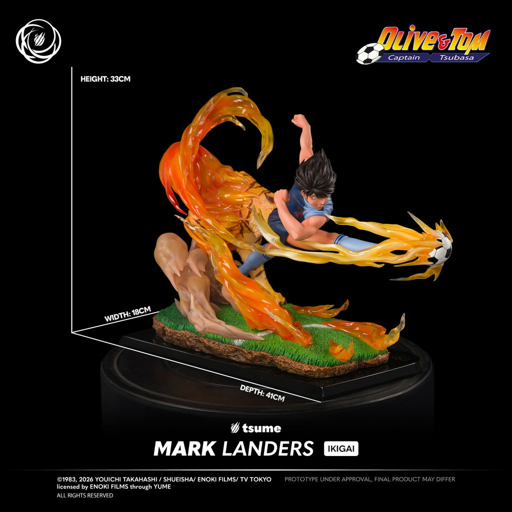 (Preordine) Mark Landers (Ikigai) - CAPTAIN TSUBASA - 1/6 Resina | Tsume Art
