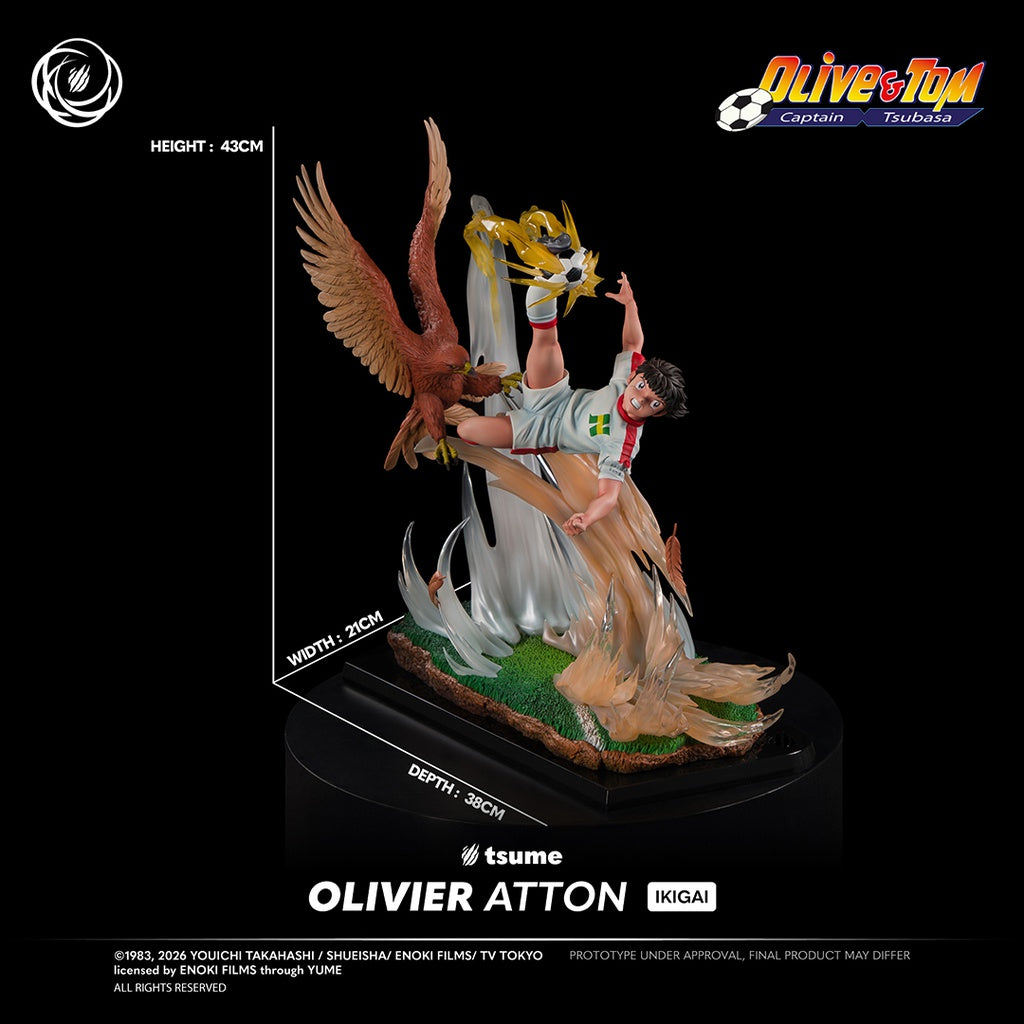 OLIVIER ATTON - Tsubasa Ozora (Ikigai) - CAPTAIN TSUBASA - 1/6 Resina | Tsume Art
