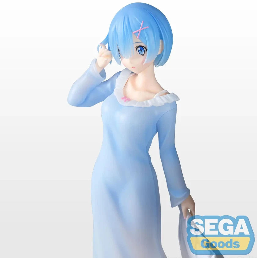 Rem (Nightwear - Super Premium Figure) - RE:ZERO - Sega