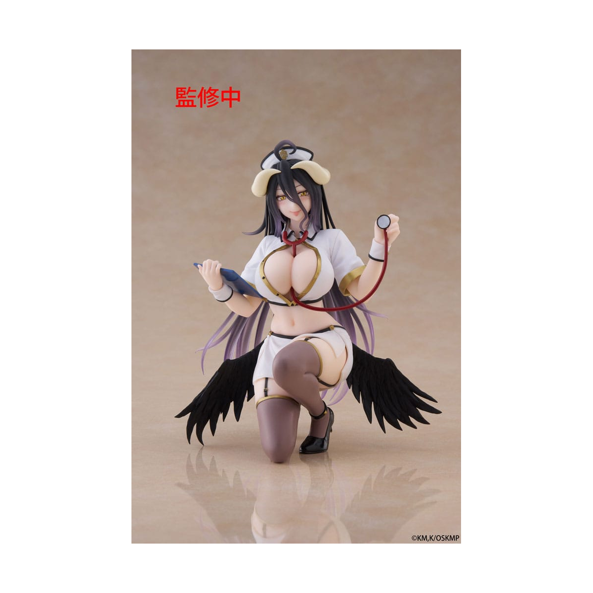 Albedo (Desktop Cute Figure - Nurse Ver. Renewal) - OVERLORD - Taito