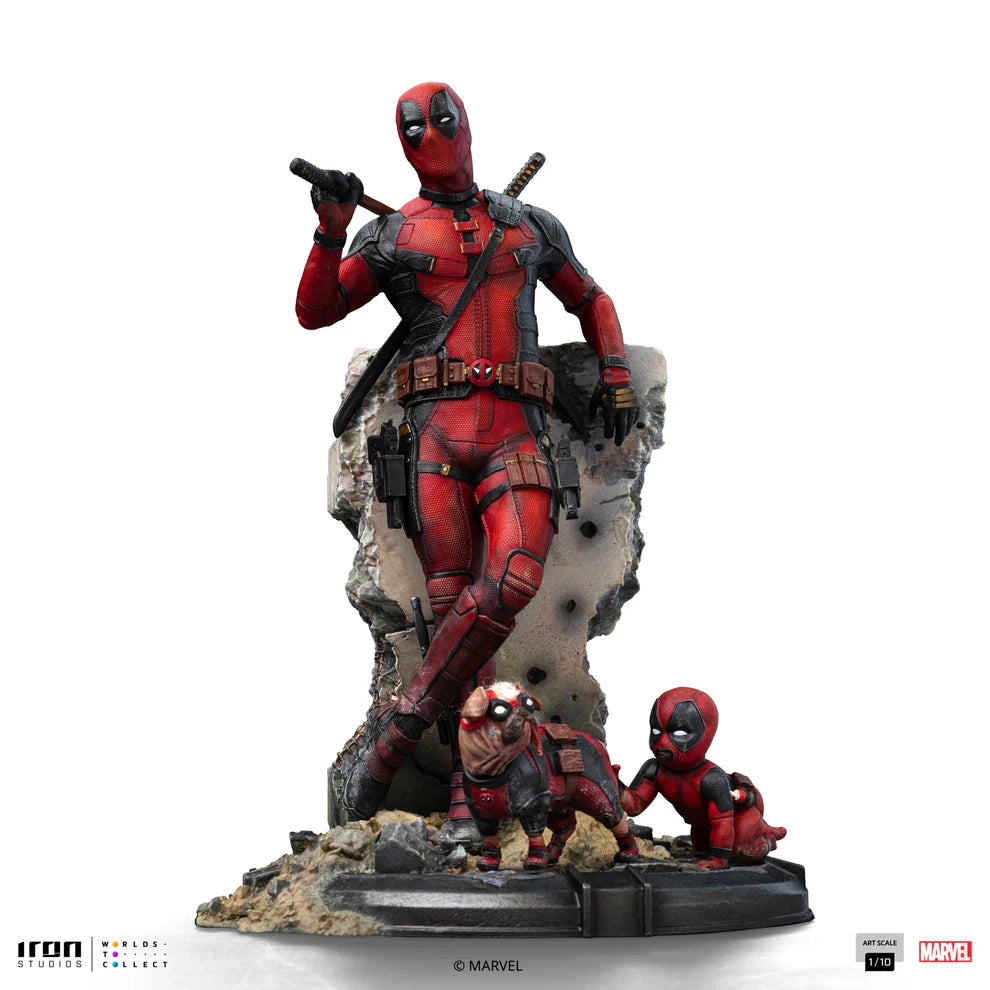 Deadpool - DEADPOOL & WOLVERINE - Art Scale 1/10 - Iron Studios