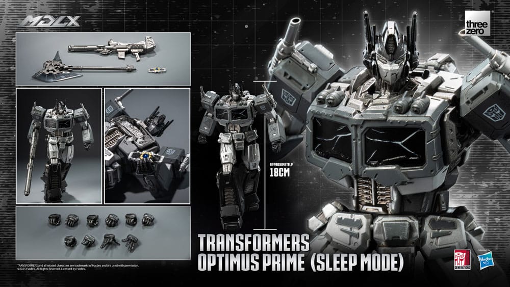 Optimus Prime Sleep Mode (MDLX) - TRANSFORMERS - 18cm | Threezero