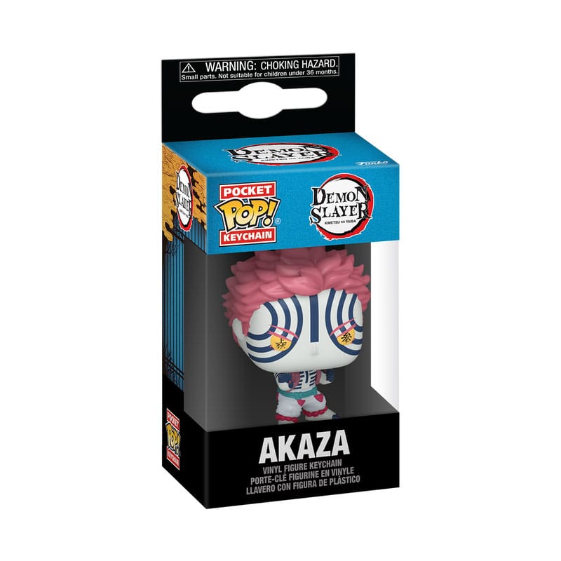 Llavero Akaza Pocket Pop! - DEMON SLAYER - 4cm | Funko