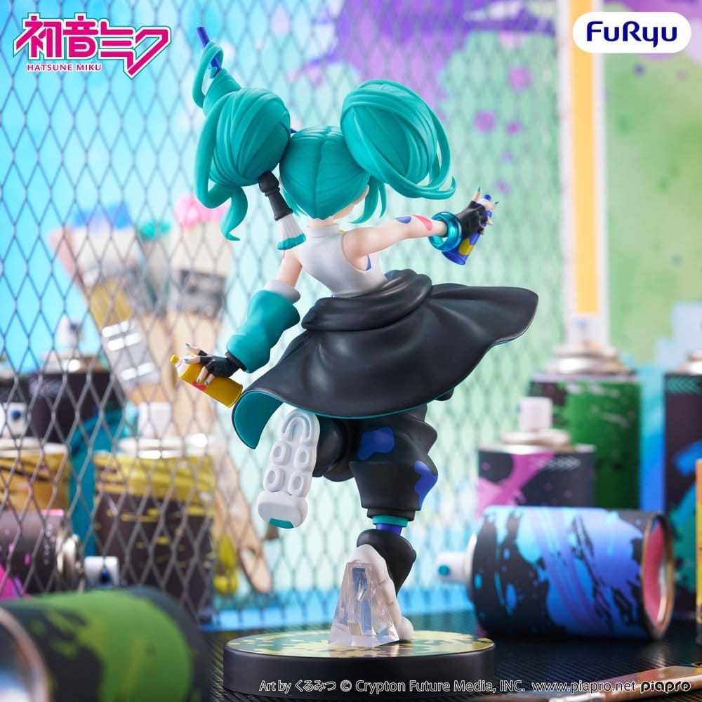 (preorder) Hatsune Miku (Paint Girl Another Color Ver.) - MUCHUTE - 23cm | FuRyu