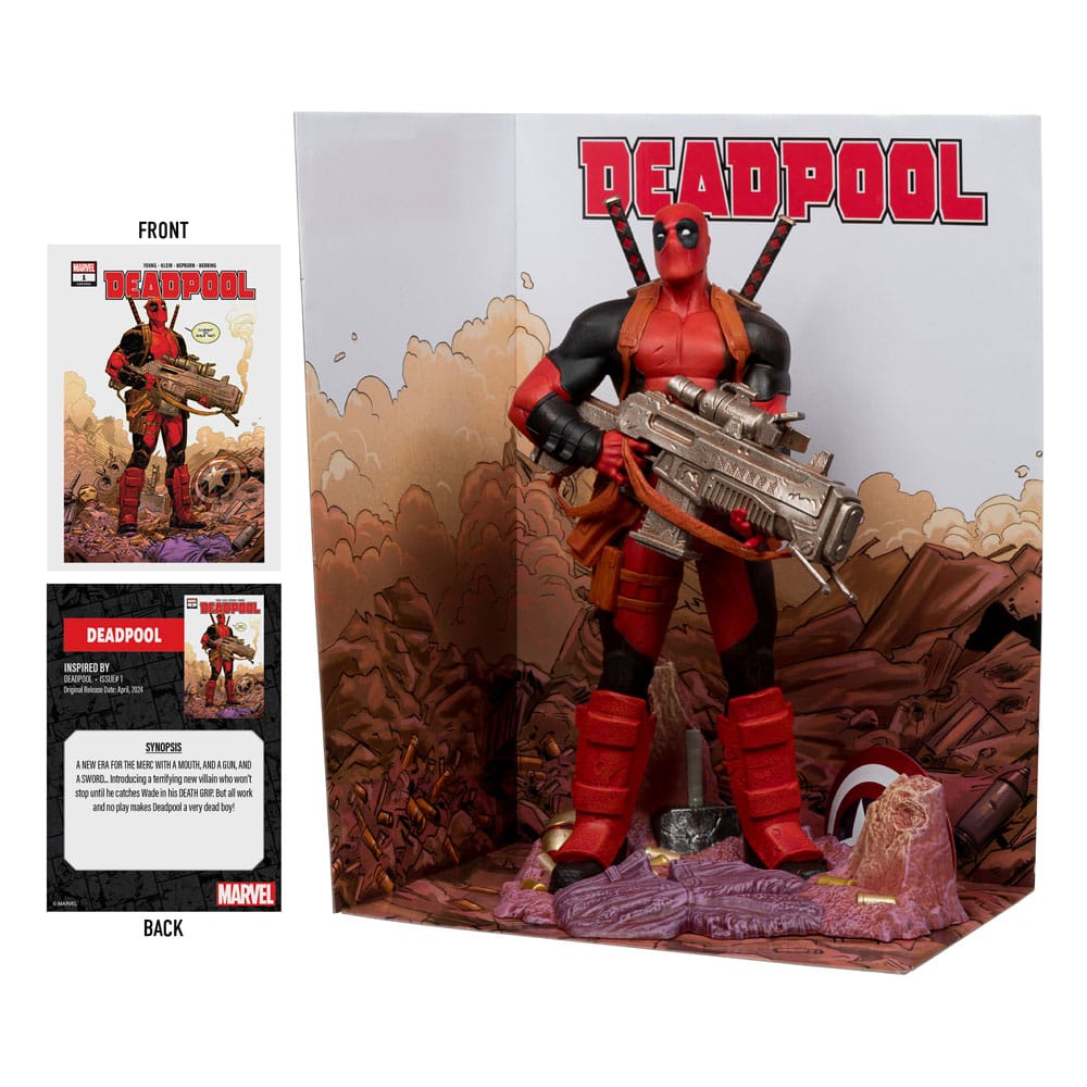 Deadpool #1 - MARVEL COLLECTION - Escala 1/6 27cm | McFarlane Toys
