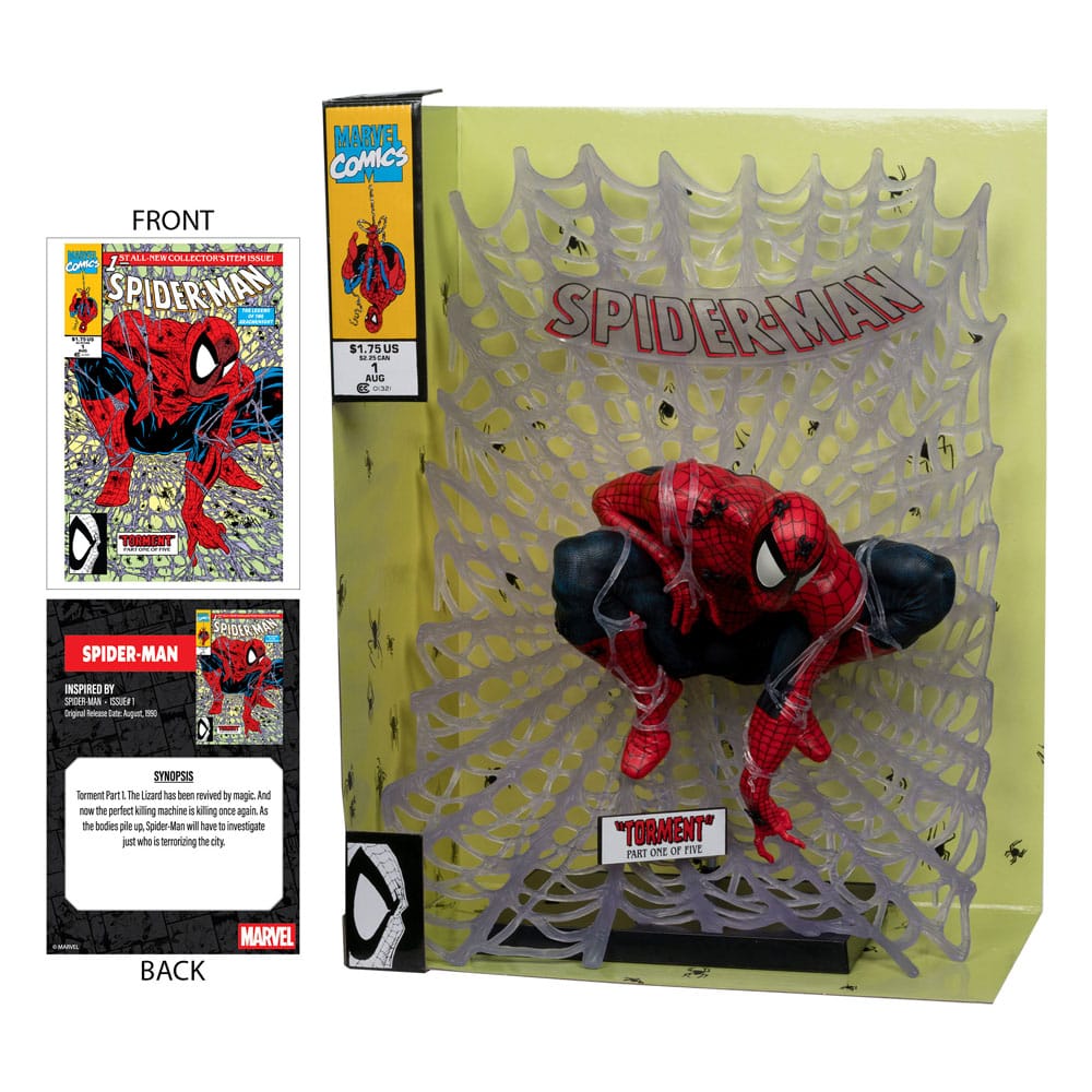 Spider-Man #1 - MARVEL COLLECTION - 28 cm Escala 1/6 | McFarlane Toys