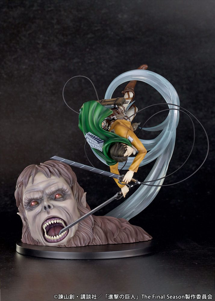 (Pre-order) Levi vs Beast Titan Ver. - ATTACK ON TITAN - 1/7 28cm | PROOF Sculptor Rokkon - ON DEMAND!