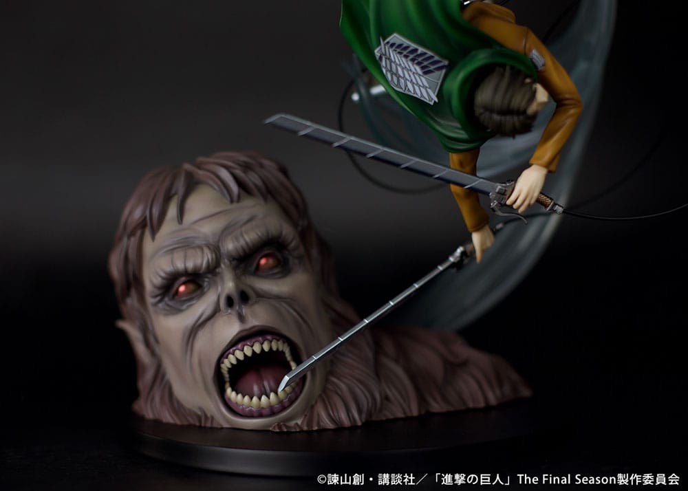 (Pre-order) Levi vs Beast Titan Ver. - ATTACK ON TITAN - 1/7 28cm | PROOF Sculptor Rokkon - ON DEMAND!