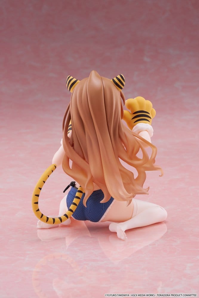 (PREORDINE) Taiga Aisaka "Tiger Costume Swimwear Ver." (Desktop Cute Figure) - TORADORA! - 13cm | Taito