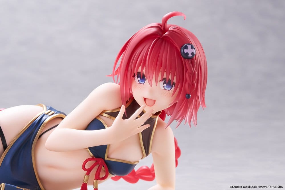 (PREORDINE) Mea Kurosaki "Chinese Dress Ver." (Desktop Cute Figure) - TO LOVE-RU DARKNESS - 13cm | Taito