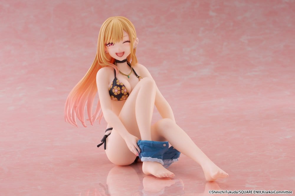 (PREORDINE) Marin Kitagawa "Measured Swimsuit Ver." (Desktop Cute Figure - Reissue) - MY DRESS-UP DARLING - 13cm | Taito